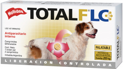 Desparasitante para Perros Total FULL LC - Perros Medianos -  2 Comprimidos